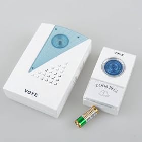 Neewer White Cordless Remote Wireless Control Chime Door Bell