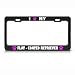 Flat-Coated Retriever Paw Love Pet Dog Metal License Plate Frame Tag Holder