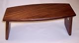 Meditation Bench, Folding Legs; Walnut