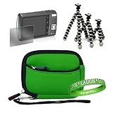 Green Neoprene Cover Case for Canon PowerShot Mini Glove Bag Carrying Sleev ....
