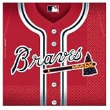 Atlanta Braves Baseball - Lunch Napkins (36) Party Supplies