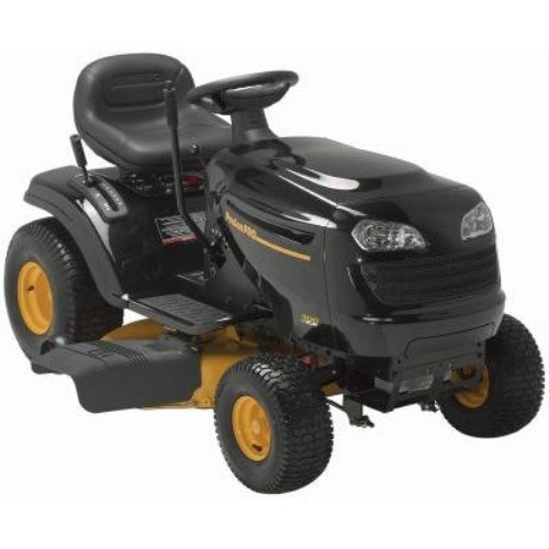 Poulan PO19542LT 42-Inch 19-12 HP Briggs and Stratton Riding Lawn Tractor With 6-Speed Lawn Tractor