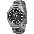 Fossil Men's Black IP Analog Black Dial Watch #FS4354