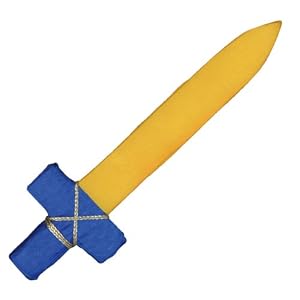 Silk Soft Sword (Blue Handle) by Sarah's Silks