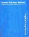 Book Student Solutions Manual to accompany Intermediate Algebra: An Applied Approach, 6th edition