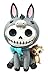 Furry Bones Quixote Donkey Monkey Costume Skeleton Monster Sit Up Ornament Figurine
