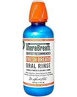 TheraBreath Dentist Recommended Fresh Breath Oral Rinse, 16 Ounce (Pack of 2)