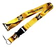 Missouri Mizzou Tigers Lanyard Keychain Id Holder Ticket - Gold