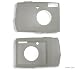 Electronics: Small picture for Canon PowerShot SD870 IS FlexiSkin The Soft Low Profile Case Smoke Grey
