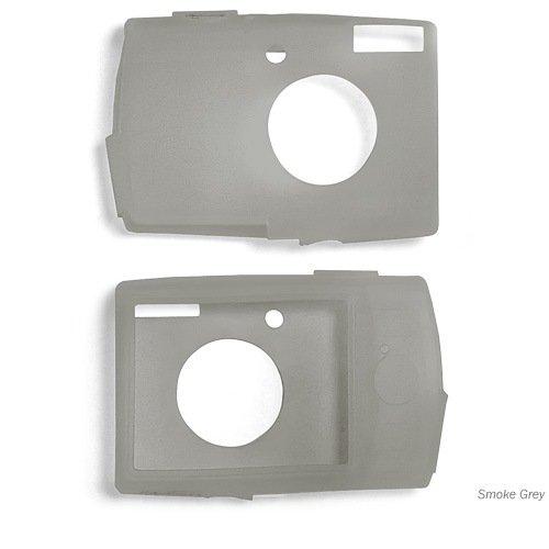 Electronics: Canon PowerShot SD870 IS FlexiSkin   The Soft Low Profile Case  Smoke Grey 