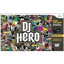 Wii DJ Hero Bundle with Turntable