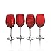 Mikasa Cheers Ruby 15-3/4-Ounce Wine Glass, Set of 4