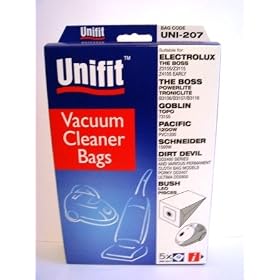5 X QUALITY ELECTROLUX BOSS 3105/3115 VACUUM DUST BAGS