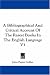 A Bibliographical And Critical Account Of The Rarest Books In The English Language V1