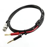 テイシン 電機 同軸テストリード1.5mバナナプラグ(金メッキ)⇔BNCプラグ CCA104