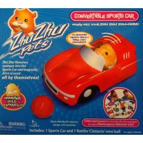 Zhu Zhu Pet Hamster Deluxe Accessories:  Convertible Sports Car