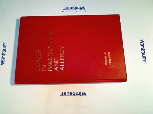Produkt-Bild: Clinics in Immunology and Allergy. Volume 1, Number 1, February 1981