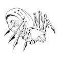 SPIDER #4 WEB/INSECT/BUG-AIRBRUSH STENCIL-TEMPLATE-ART