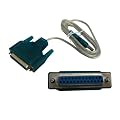 Cordon Convertisseur IEEE1284 Parallele vers USB - Longueur 1.2M - PRISE DB25 FEMELLE