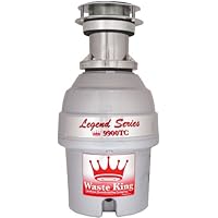 Waste King 9900TC Legend Series 3/4 HP Batch Feed Operation Waste Disposer
