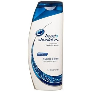 Head & Shoulders Dandruff Shampoo, Classic Clean, 23.7 oz (700 ml) (Pack of 2)