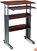 Safco 1929CY Adjustable Height Stand-Up Workstation, 29w x 19-3/4d x 49h, Cherry PVC Top