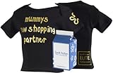Spoilt Rotten ELITE Collection - Mummy's New Shopping Partner T-shirt bA{C}bA{C} trA{umlaut}s tendance, 100 % coton bio