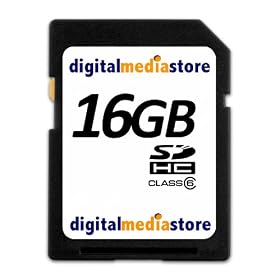 digitalmediastore 16Gb SDHC Class 6 with Lifetime Warranty for Panasonic HDC-TM10, HDC-TM20, HDC-TM40, HDC-TM41, HDC-TM55, HDC-TM60, HDC-TM80, HDC-TM90, HDC-TM300, HDC-TM350, HDC-TM700, HDC-TM900