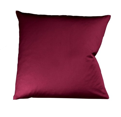 fleuresse Kissenbezug 9100-4074 colours, Mako Satin, 80x80 cm, 100% Baumwolle, pflaume