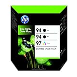 NEW HP 94/94/97 Club Combo Pack (Printers- Inkjet/Dot Matrix) NEW HP 94/94/97 Club Combo Pack (Printers- Inkjet/Dot Matrix)