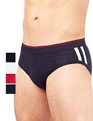 4 Pack Cool & Fresh™ Stretch Cotton Assorted Briefs with Stay New™