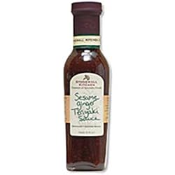 Stonewall Kitchens Sesame Ginger Teriyaki Sauce 11-Ounce Jars (Pack of 6)