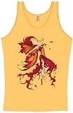 Fire Dance Tank Top Amy Brown Collection Fairy Cotton Shirt