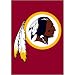 Washington Redskins NFL Mini Garden or Window Flag (15"x10.5")