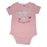 Majestic Los Angeles Dodgers MLB Baby / Infant One-Piece Bodysuit / Romper / Onesie (Size: 12)