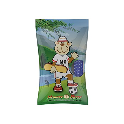 Monkey Bites, Snug Tight Elastic Locking Shoe Laces, Perfect For Kids, Active Moms, Dads and Seniors With Arthritis, Helps Relieve Foot Pain, Lifetime Guarantee, Get Yours today
