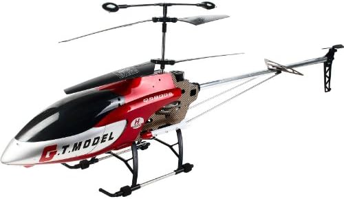 3.5 Channel 53" 2 Speed RC Radio Remote Control Gyro Helicopter ABS, Red Hobby Toy Gift [US Only]