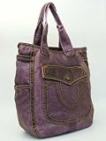 Nicole Lee Purple Cargo Shopper Bag Handbag Purse