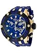 Invicta Men's 0914 Subaqua Reserve Chronograph Blue Dial Blue Polyurethane Watch from Invicta