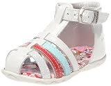 Catimini Cati13, Sandales bébé fille - Blanc/rouge, 20 EU