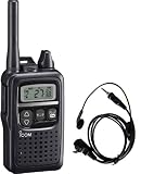 IC-4300 アイコム／　ブラック　超軽量・防水トランシーバー＋HD-23Sイヤホンマイクセット