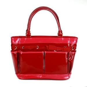 Cynthia Rowley Patent Leather Diaper Bag