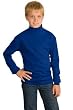 Port Authority Youth Interlock Knit Mock Turtleneck