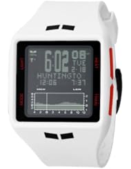 Vestal Unisex BRG020 Brig Tide & Train Digital Display Quartz White Watch
