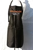 Black Embroidered Apron