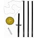 Sporting Goods : New Daytona Full Size 9ft Steel Backyard Tetherball Set