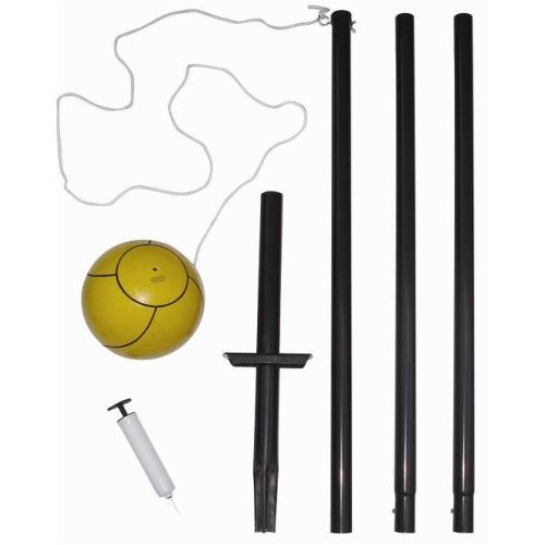 New Daytona Full Size 9ft Steel Backyard Tetherball Set