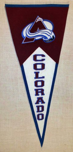Buy Colorado Avalanche Classic Team Pennant by Winning Streak