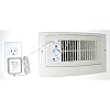 Flush Mount Heating and Air Conditioning Booster Fan, White