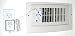 Suncourt HC500-W Flush Mount Heating and Air Conditioning Booster Fan,